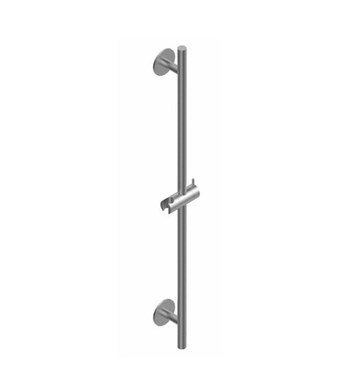 Zazzeri Sliding Bar & Slider (Reqs Handshower/Elbow & Hose) - Stainless Steel
